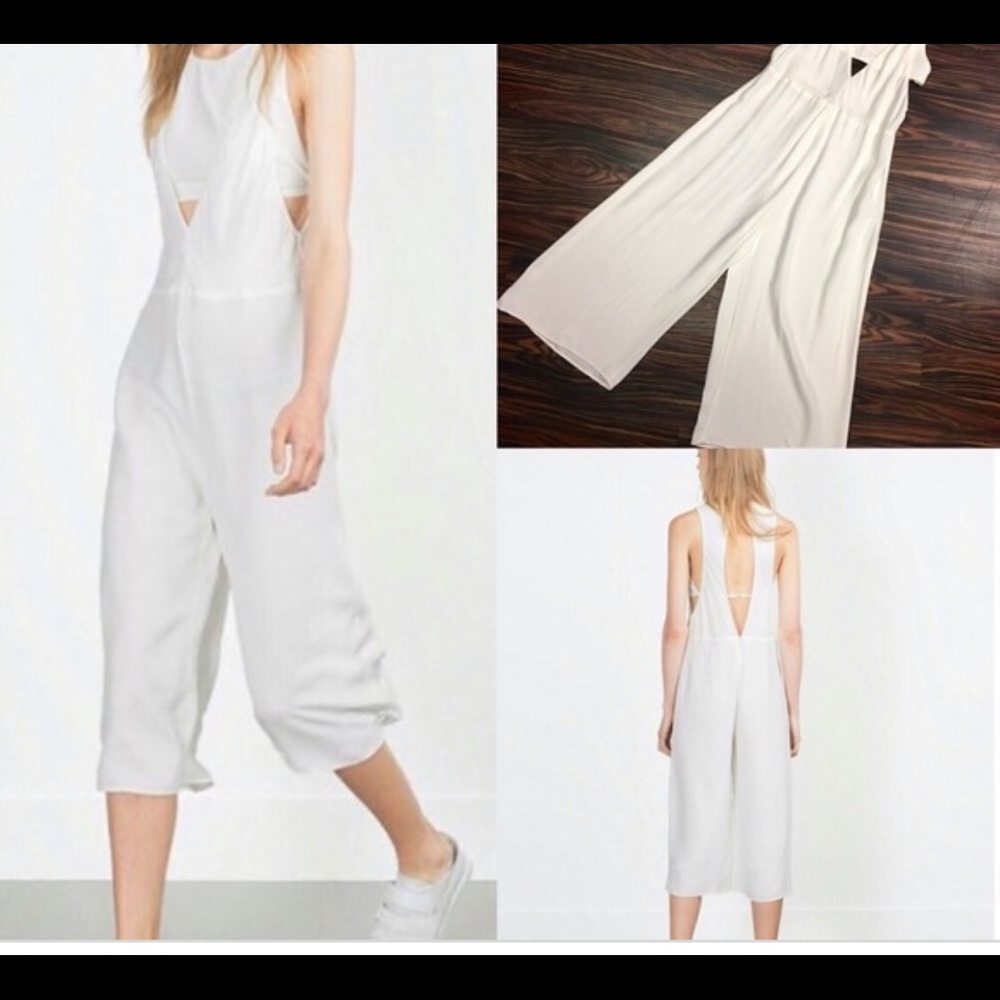 Zara- culottes pants romper